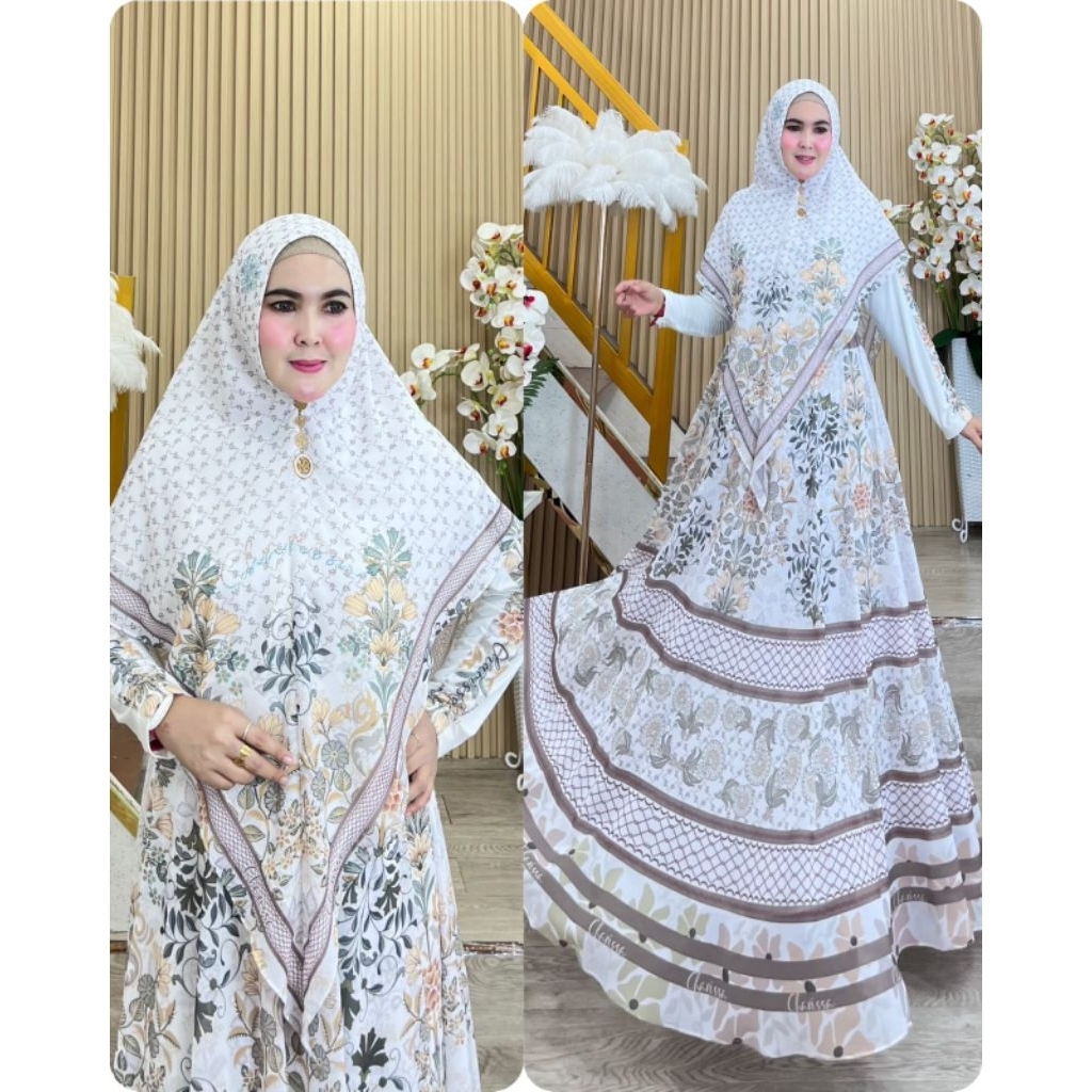 Adeeva Series Gamis Syari Ceruty Baby Doll Premium