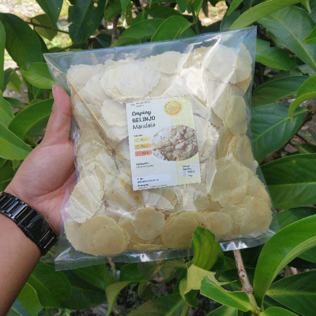 

EMPING MENTAH KEBUMEN KEMASAN 500 GRAM!!!