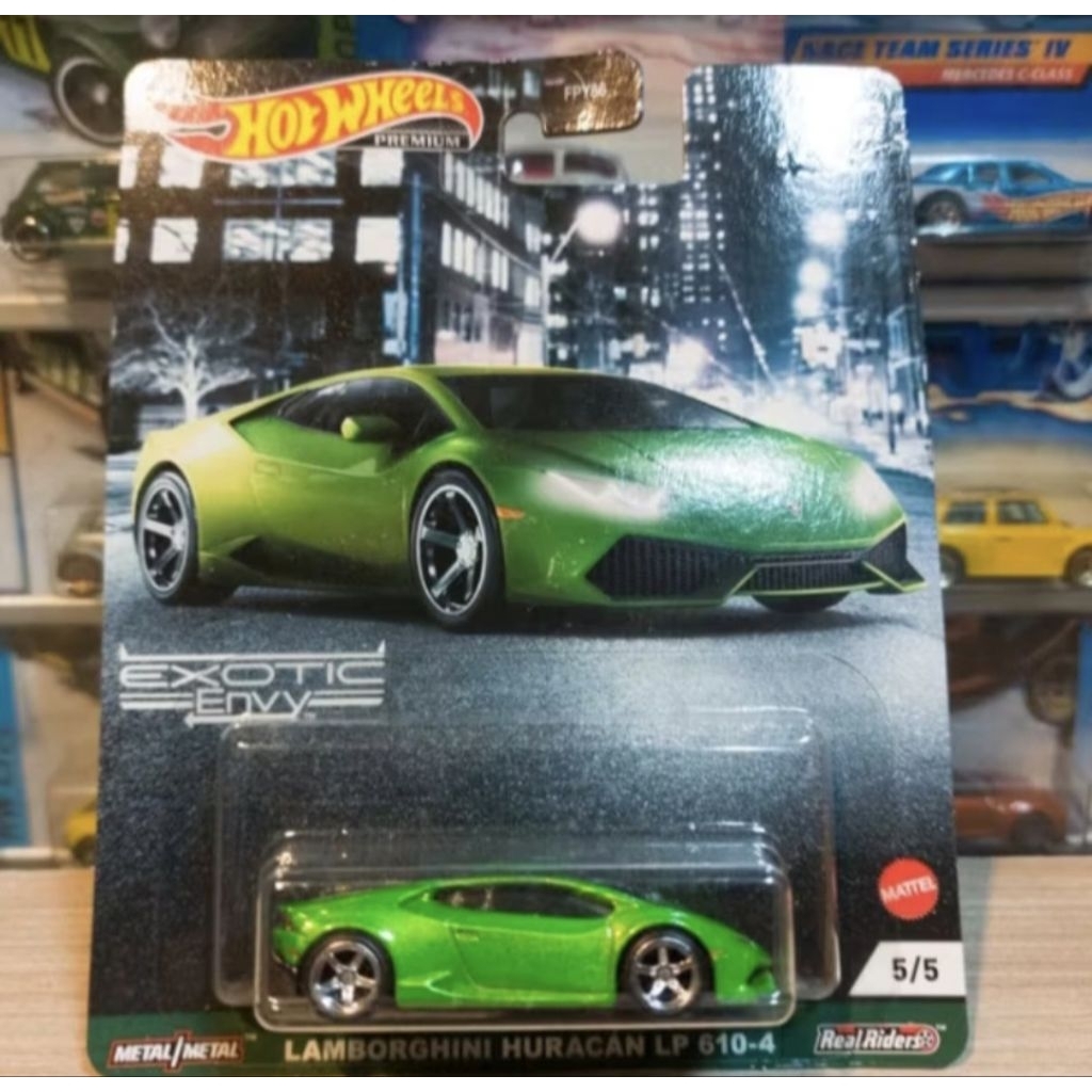 HOT WHEELS LAMBORGHINI HURACAN LP 610-4 - EXOTIC ENVY - PREMIUM
