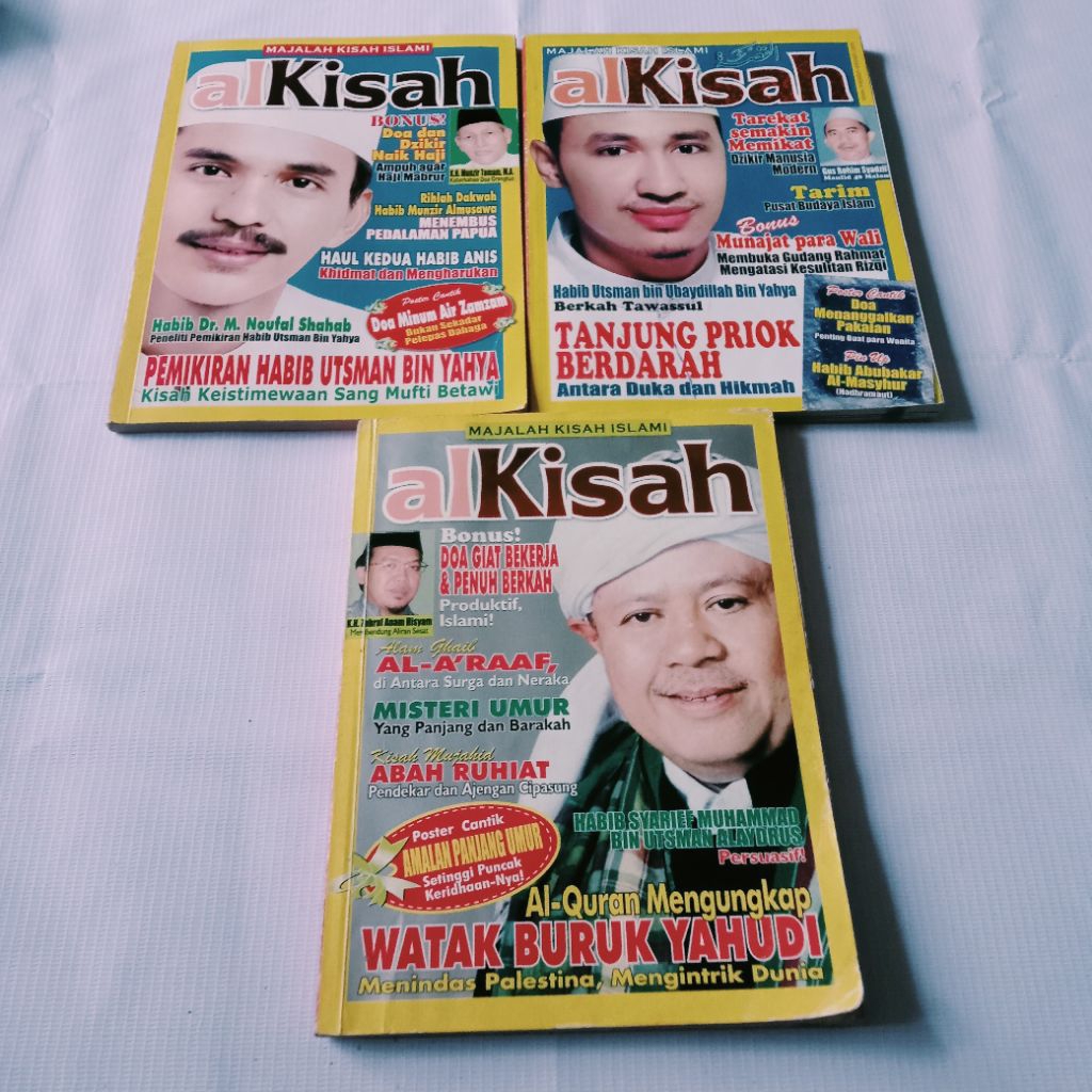 MAJALAH KISAH ISLAMI ALKISAH NO.09,14,23(BORONG)