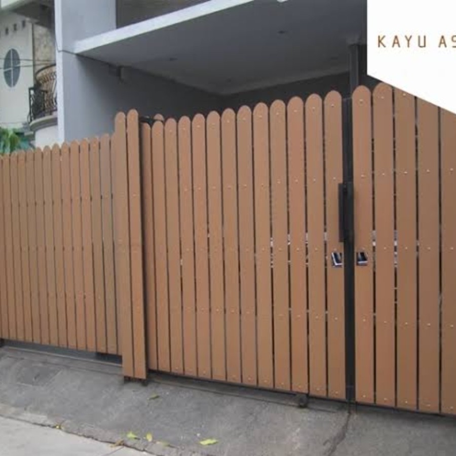 PAGAR KAYU  WPC OUTDOR KAYU ASRI