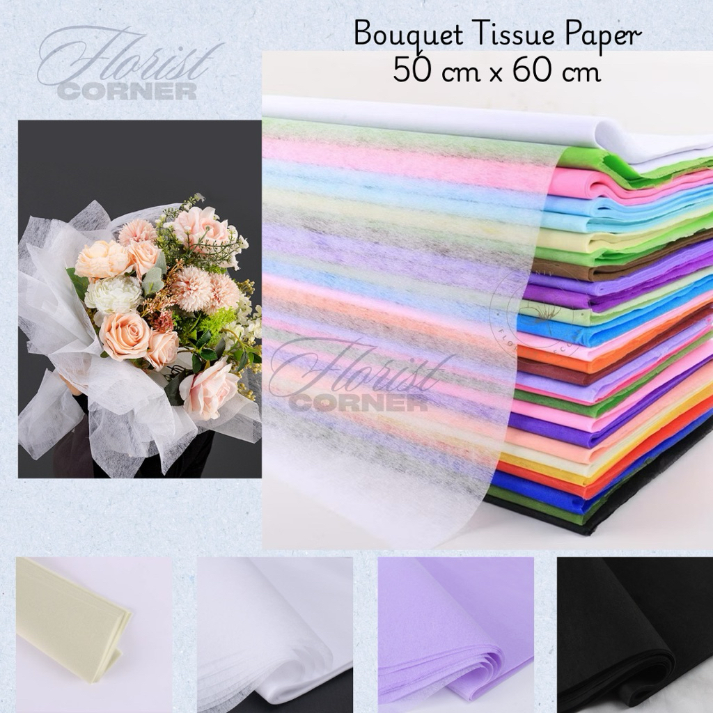 

[ Per Lembar ] Kertas Tisu Buket / Tissue Bouquet