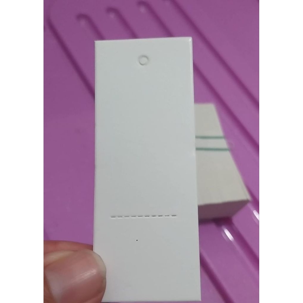 HANG TAG Tanpa Cetak/ Hangtag Sobek / Hangtag Baju / Hang Tag Baju / Tag kosong murah / Tag isi refi