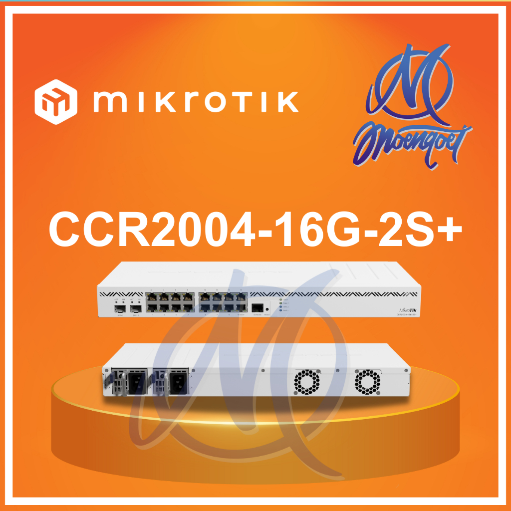 Mikrotik CCR 2004 16G 2S+ CCR2004-16G-2S+