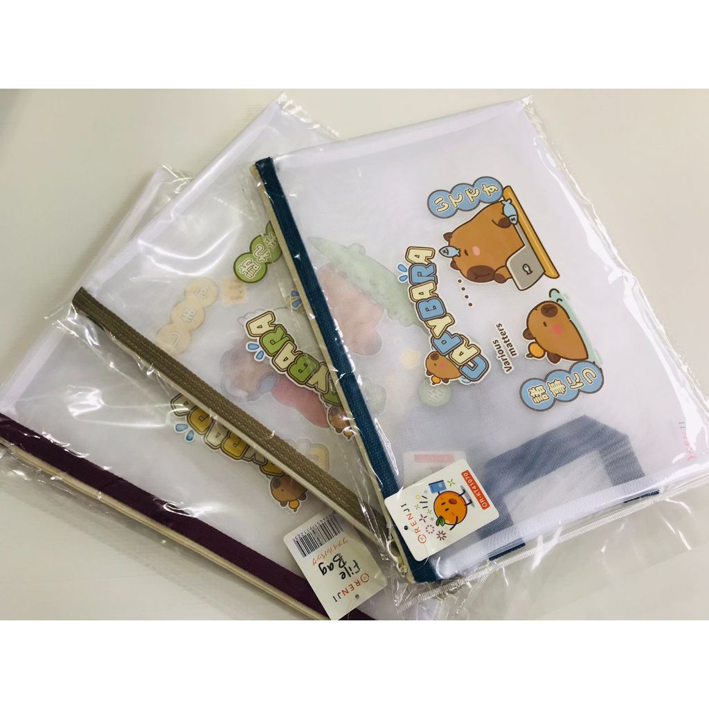 

Zipper Bag ORENJI Capybara A4 (OR-KT41070)