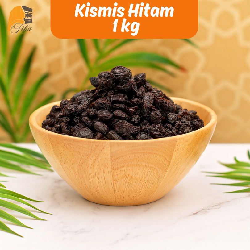 

Kismis Hitam Black Raisin 1 Kg Oleh Oleh Haji dan Umroh