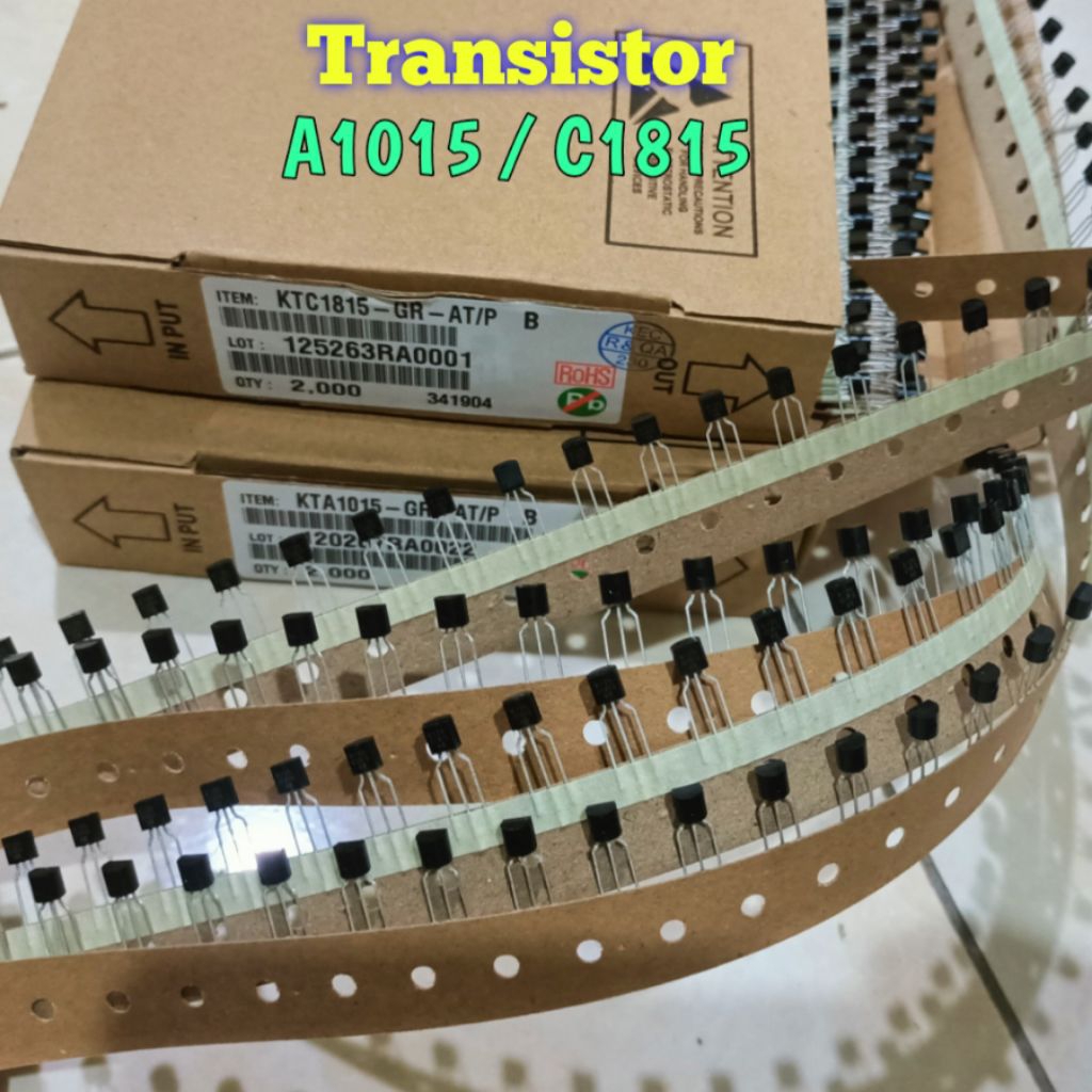 Transistor A1015 C1815 Roll KEC A 1015 C 1815