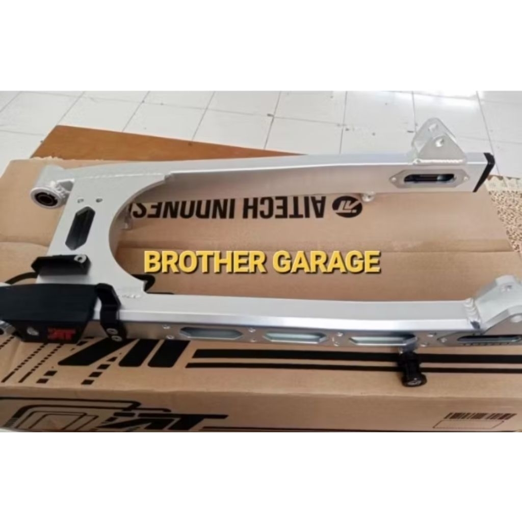 SWING ARM AITECH COAK RX KING / Swing Arm Rx King Daily Harian Oval Bolong Coak Aitech Silver Varias