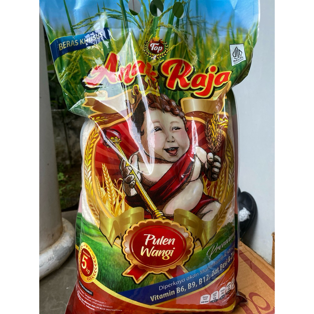 

Beras Khusus Anak Raja Pulen Wangi = bks Biru