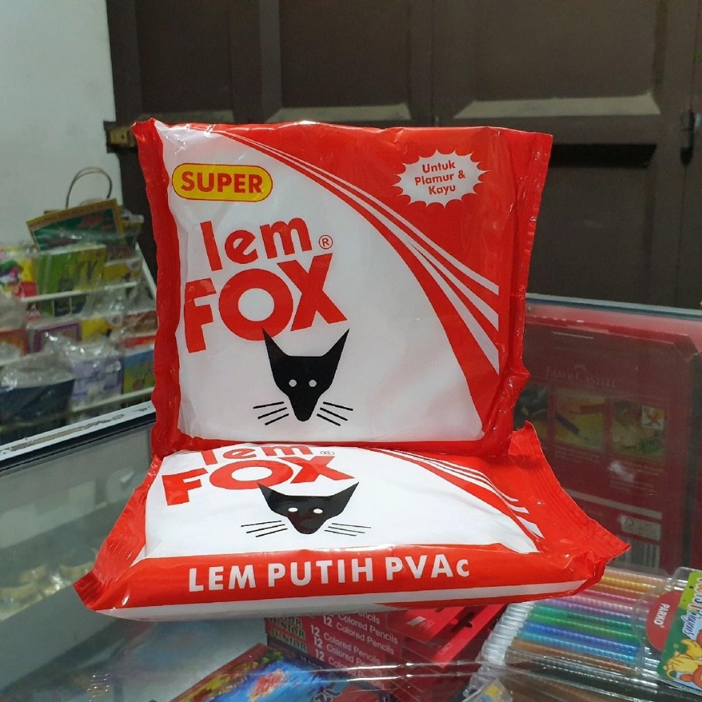 

1 pcs Lem Fox putih 350g plastik untuk tembok, kayu kertas