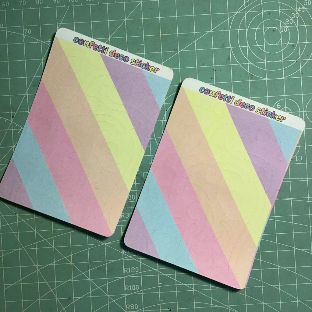 

CONFETTI DECO STICKER aesthetic sticker for polcos, notes, and bullet journal.