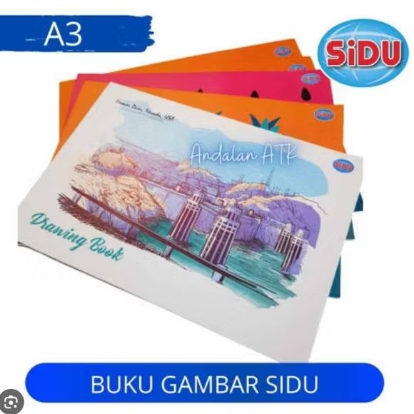 

buku gambar sidu A3 random