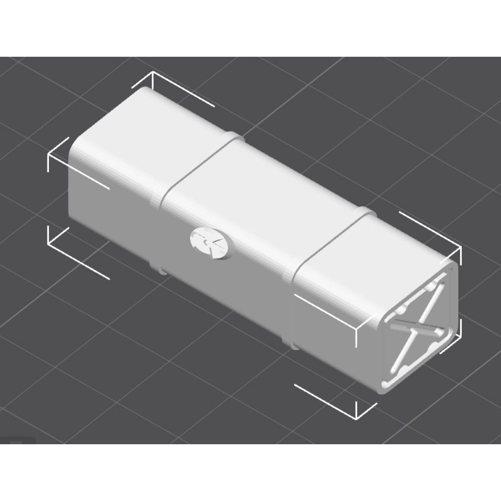 Miniatur tangki solar truk