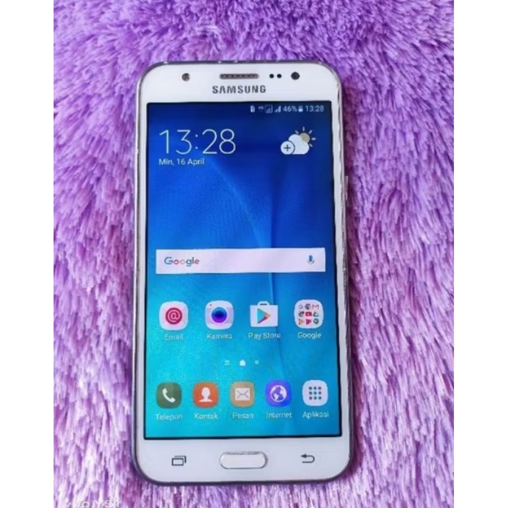 Samsung J5 2015 handphone second berkualitas normal siap pake layar super amoled