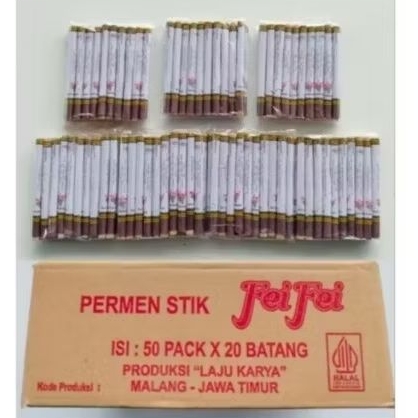 

COKLAT FEI FEI PERMEN STIK FEI FEI 1 Bungkus