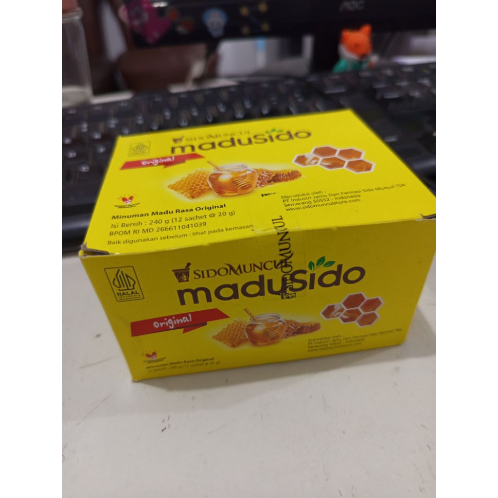 

MADU SIDO ORIGINAL ISI 12 SACHET ASLI SIDOMUNCUL