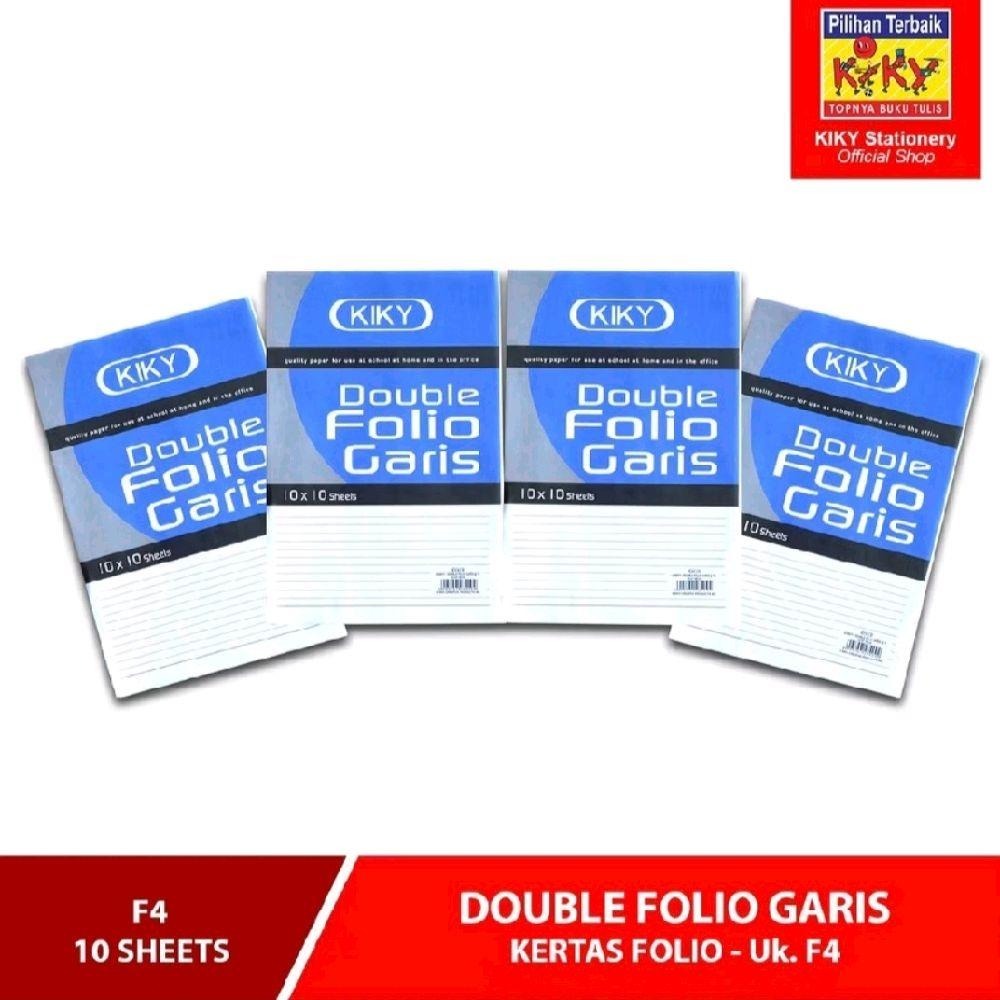

Folio Bergaris dari Kiky 1 Pack dan 10 pcs