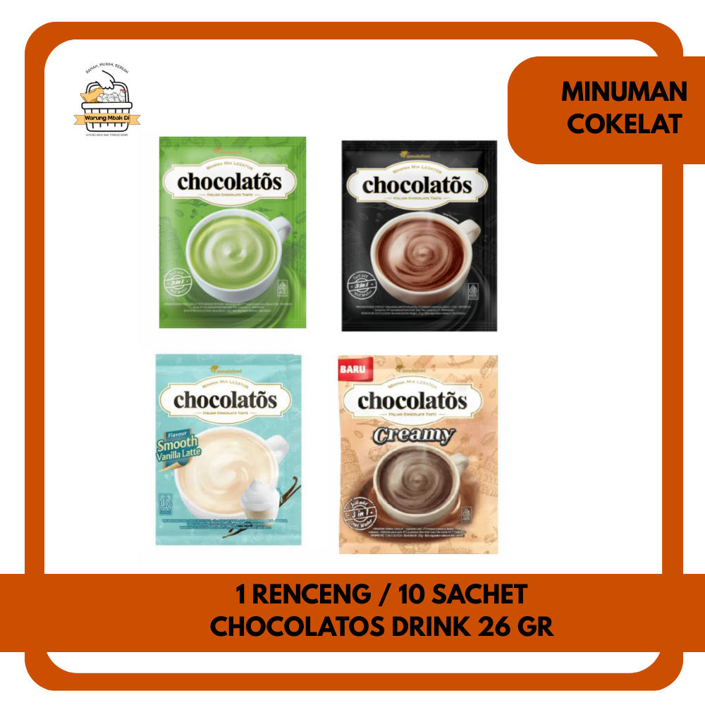

Chocolatos Drink All Varian Renceng isi 10 Sachet