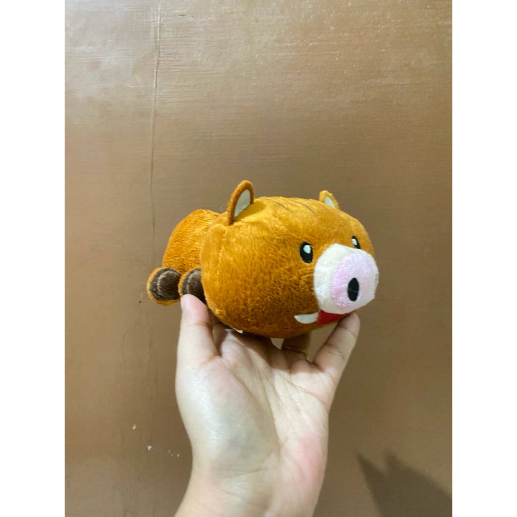 Boneka Karakter Babi Hutan Lucu size 18x12x8cm Original / Boneka Wild Boar / Boneka Babi / Boneka Wi