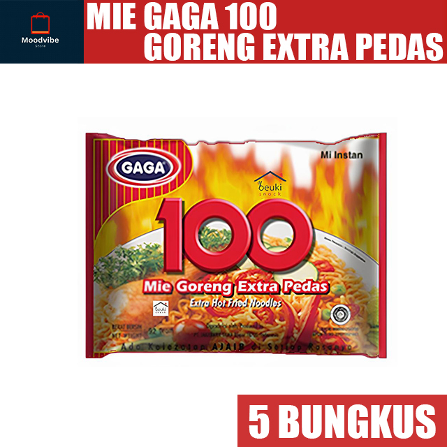 

Mie GAGA 100 Goreng Extra Pedas (5 Bungkus)