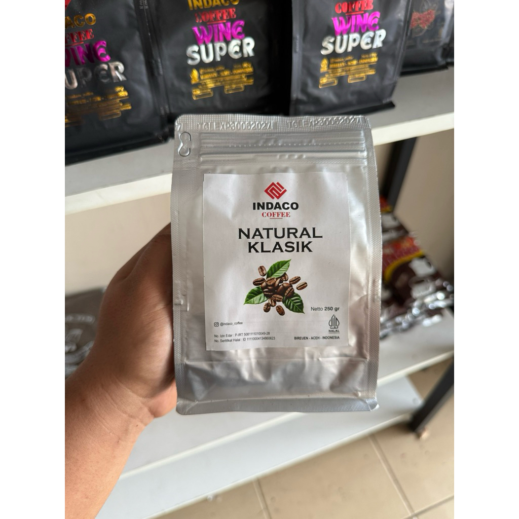 

Arabica Gayo Natural Indaco 250gr HALUS