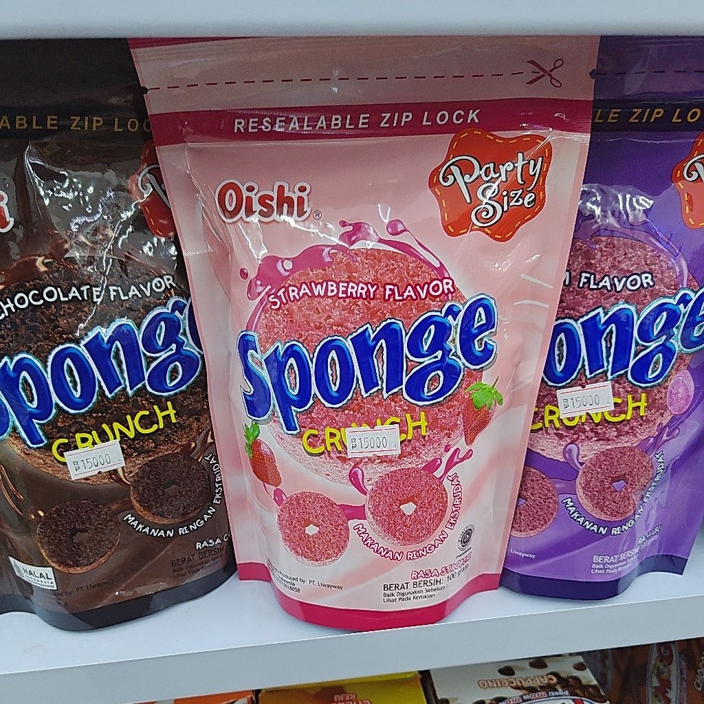 

OISHI SPONGE CRUNCH 100GR