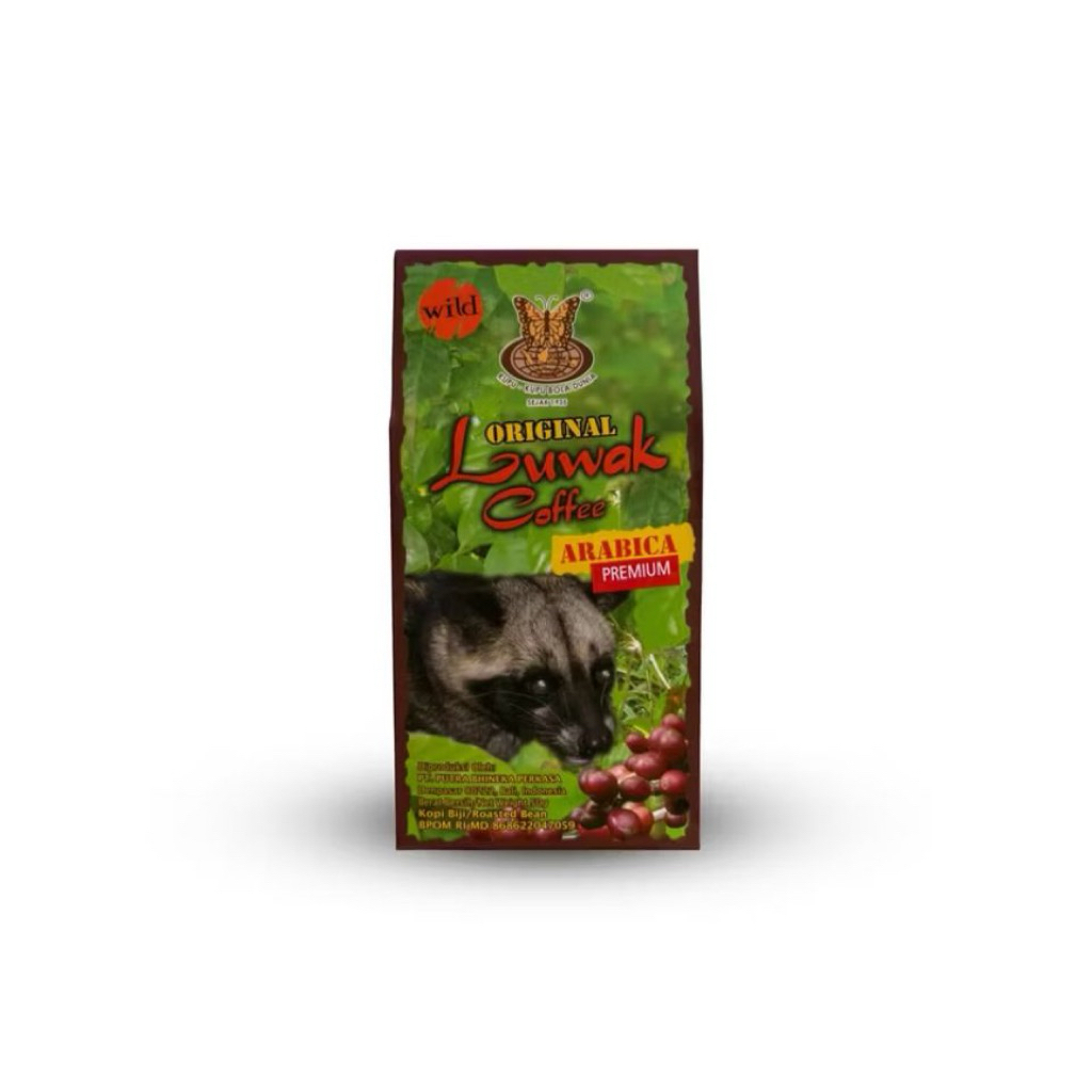 

Kopi Cap Kupu Kupu Bola Dunia - Kopi Luwak Premium Arabica