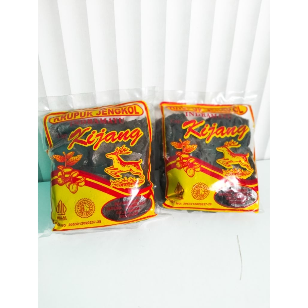 

kerupuk Jengkol Hitam & Putih (Cap Kijang)