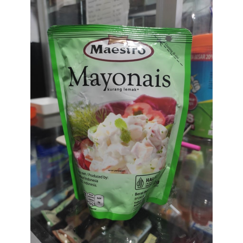 

Mayonaise Maestro original 180gr kemasan pouch
