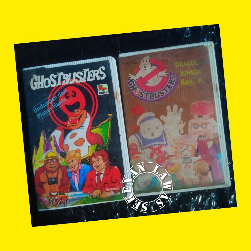 Kaset Cerita Anak Ghostbusters (Cover Ada Noda / Pita Bagus)