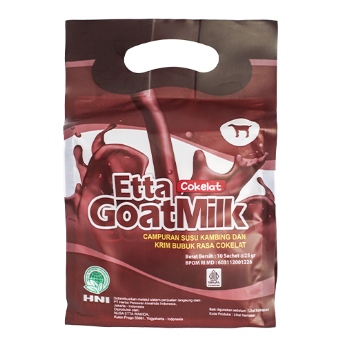 

Susu Kambing Rasa Coklat Terbaru!!! Etta Goat Milk HNI / Susu Kambing HNI