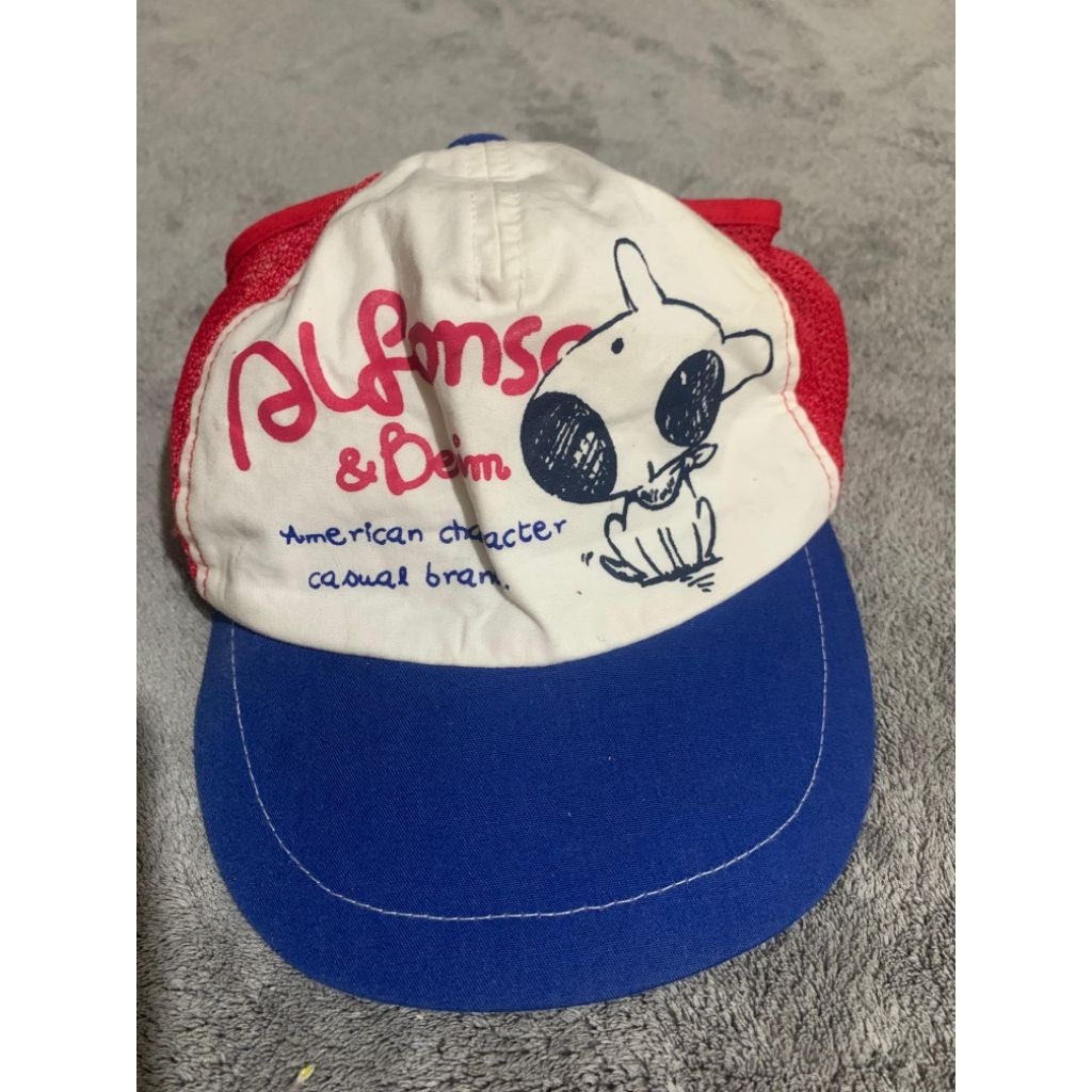 topi anak brand alfonso size 1-3 tahun masih sangat bagus kayak baru preloved premium anak murah