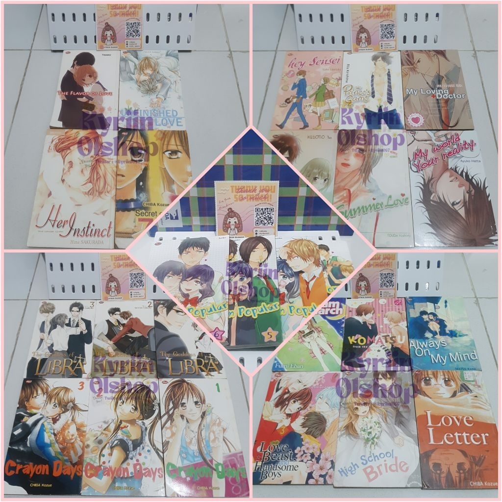 KOMIK MANGA SHOUJO ROMANCE BAHASA INDONESIA
