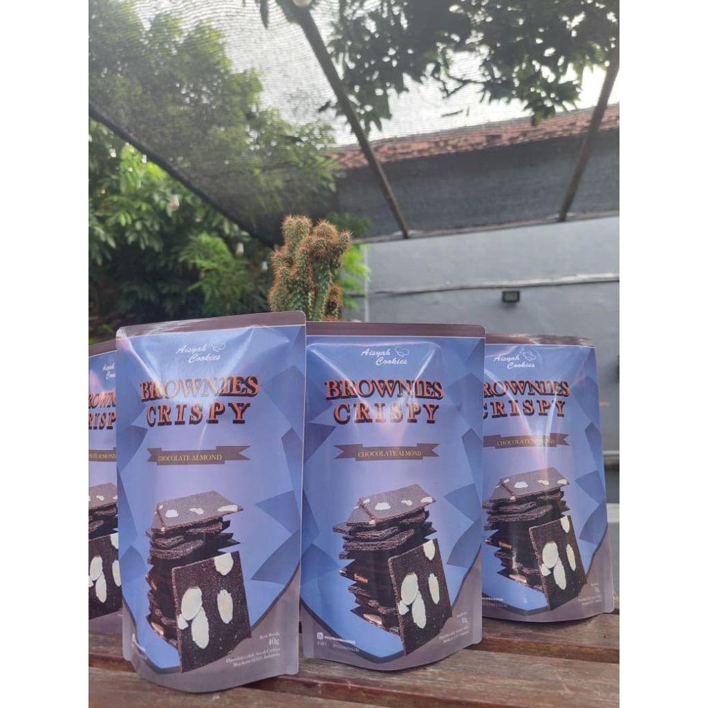 

Brownies Crispy Chocolate - Aisyah Cookies (40g)