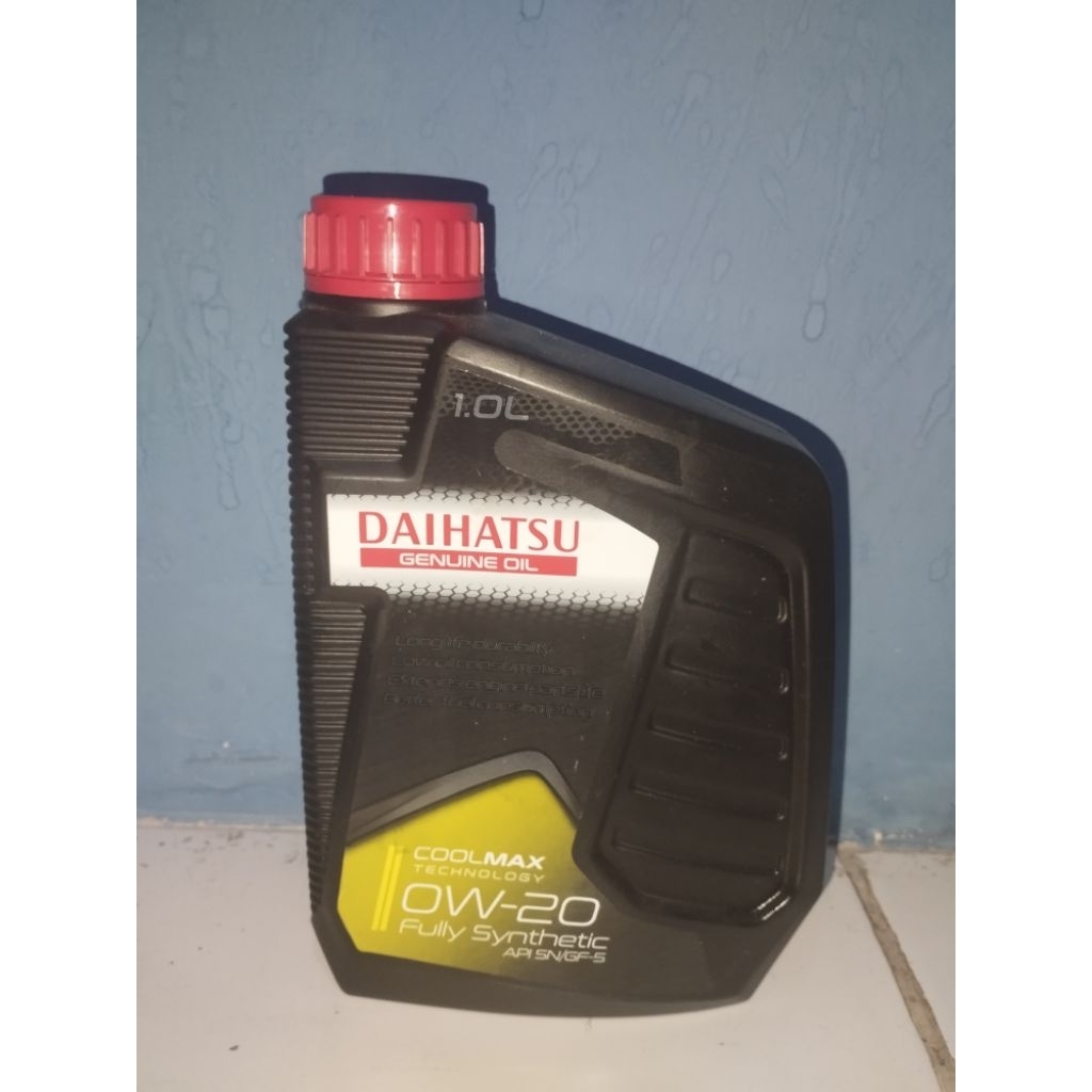 Daihatsu Genuine Oil 0W/20 Full Synthetic 1L