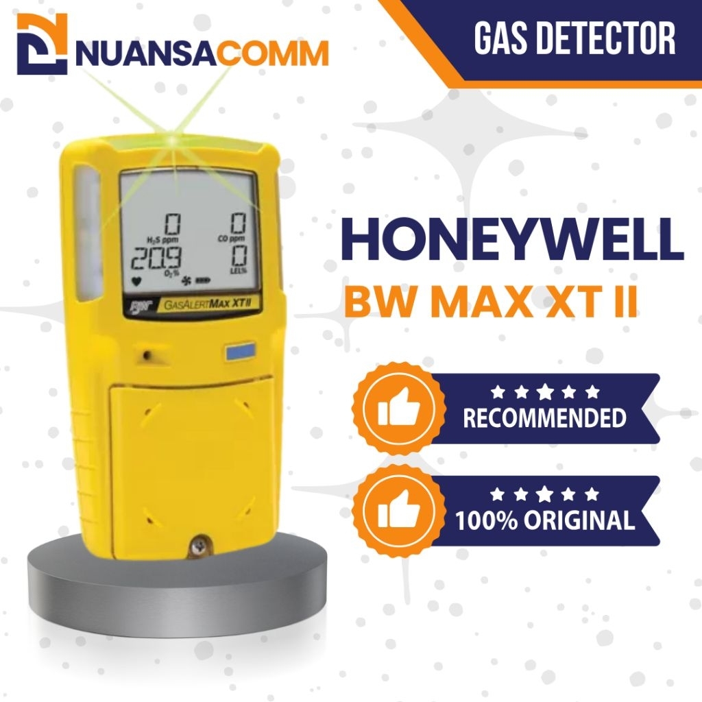 Gas Detector Honeywell Max XT II – Detektor Gas Portable Multi Gas Original