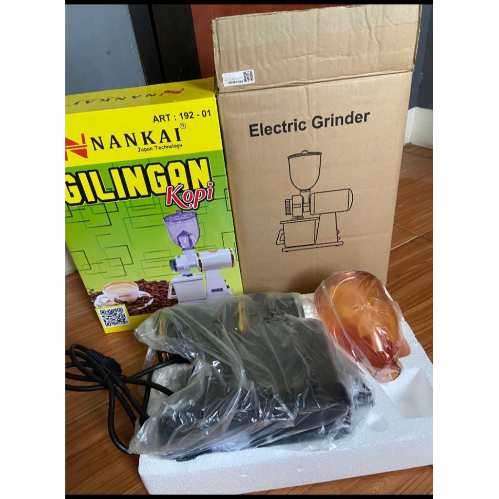 NANKAI 600N Electrik Coffe Grinder Mesin Giling Kopi Hijau