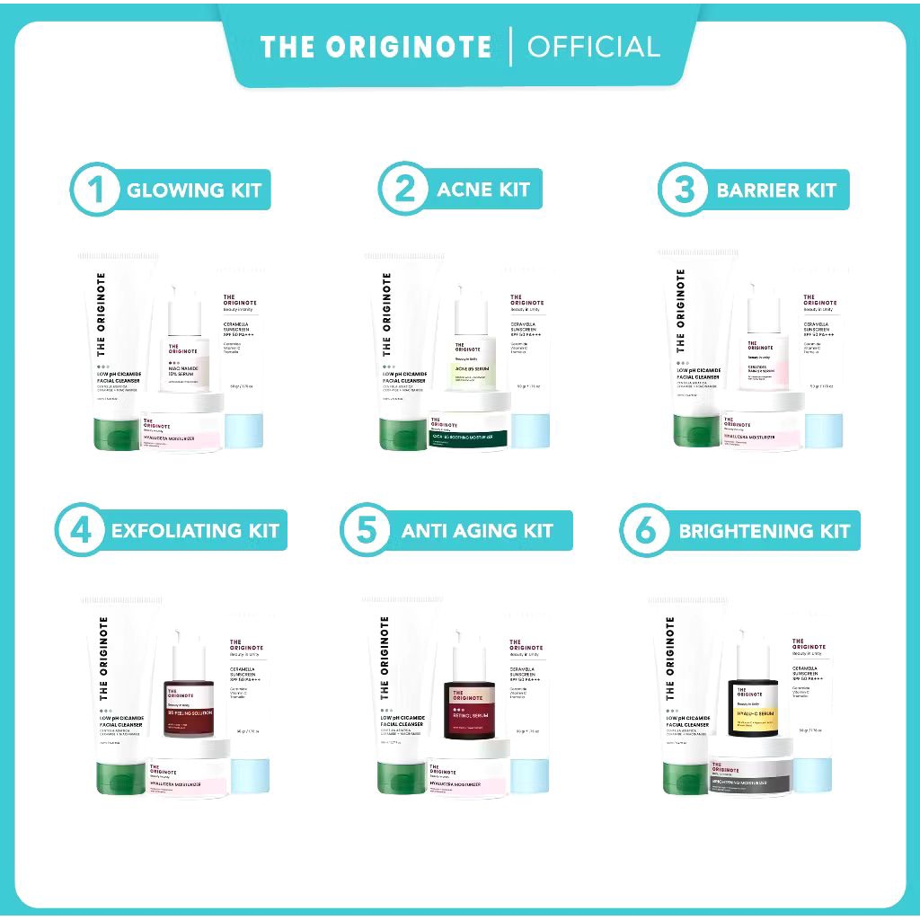 THE ORIGINOTE BUNDLE 4IN1 PAKET SKINCARE KIT