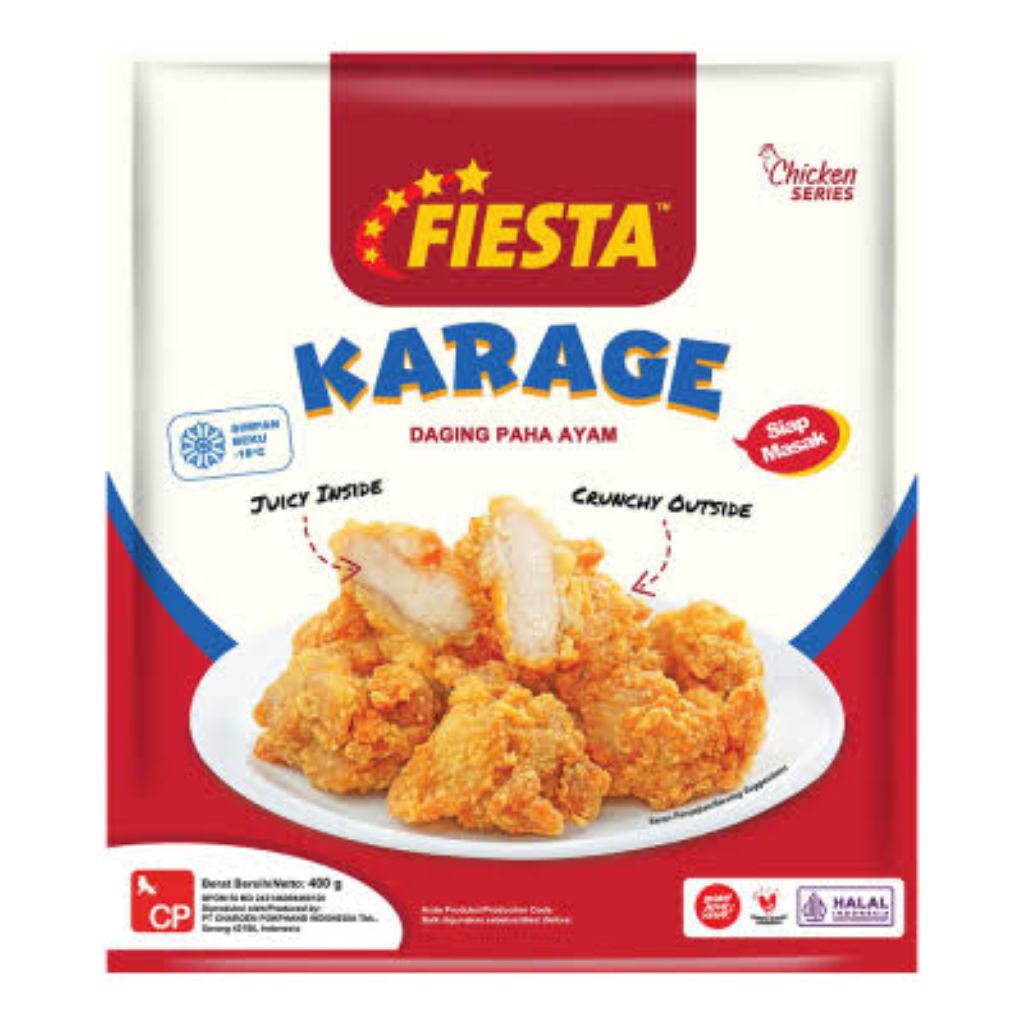 

Fiesta Karage 400 gr (Frozen Food)