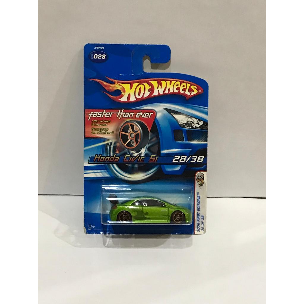 HotWheels Diecast 1:64 Honda Civic SI 2006 First Editions