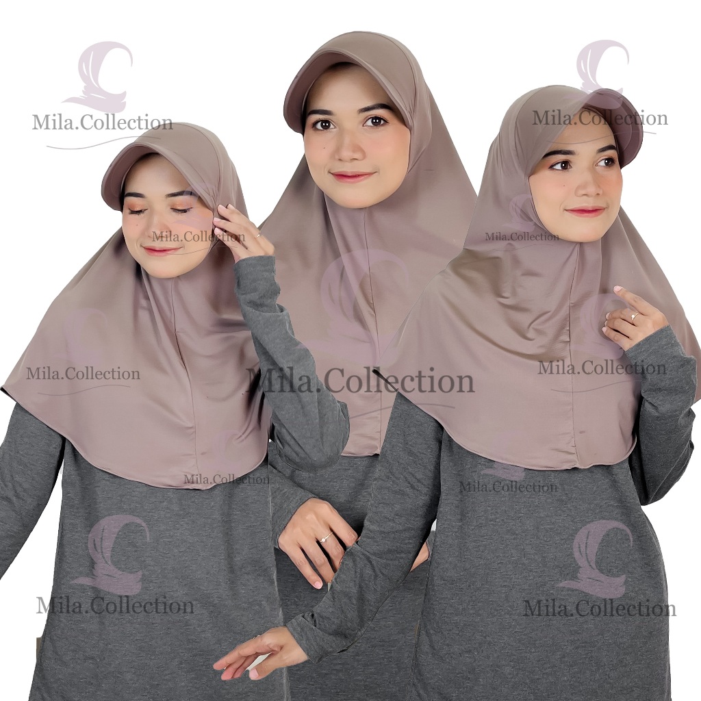 JILBAB SPORT/HIJAB SPORT TOPI/JILBAB OLAHRAGA DENGAN TOPI CELIA