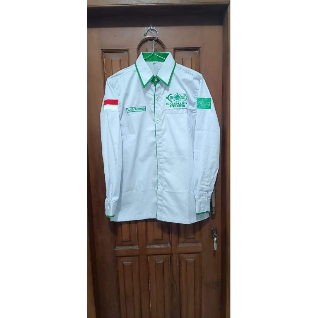BAJU LAZISNU CUSTOM NAMA PENGURUS DAN UPZIS