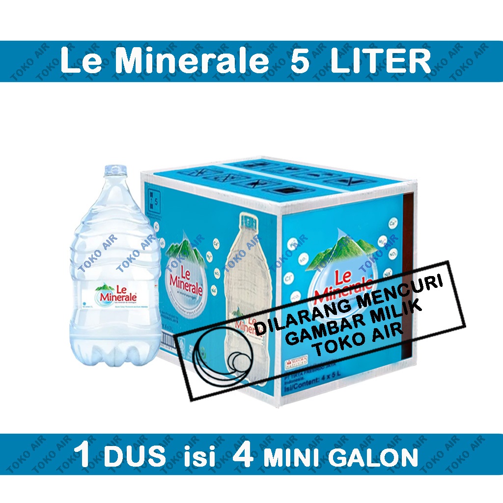

Le Minerale 5 Liter - Air Mineral