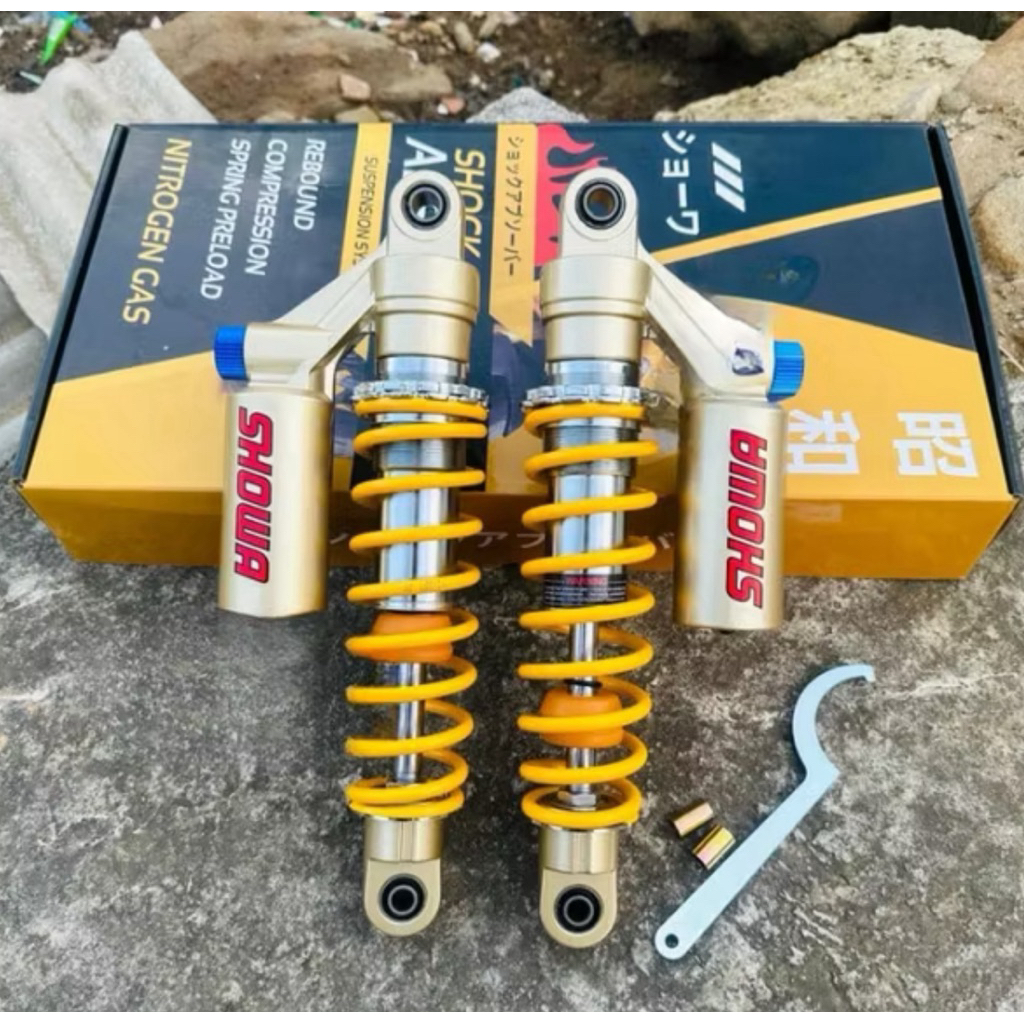 shock skok belakang showa cb400 advantage 325mm 32.5cm import detail original