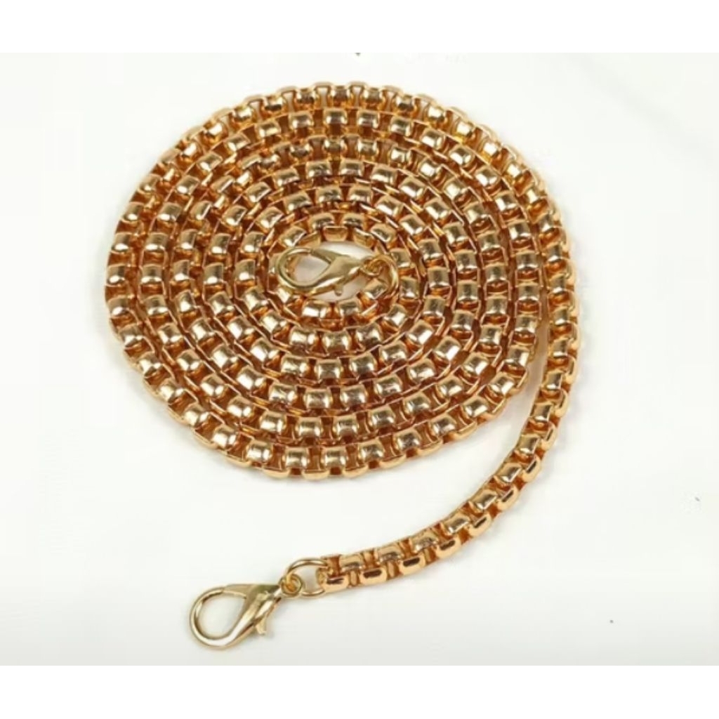 Rantai ulir buat tas slempang wanita murah berkualitas/tali tas wanita simple/rantai ulir tebal