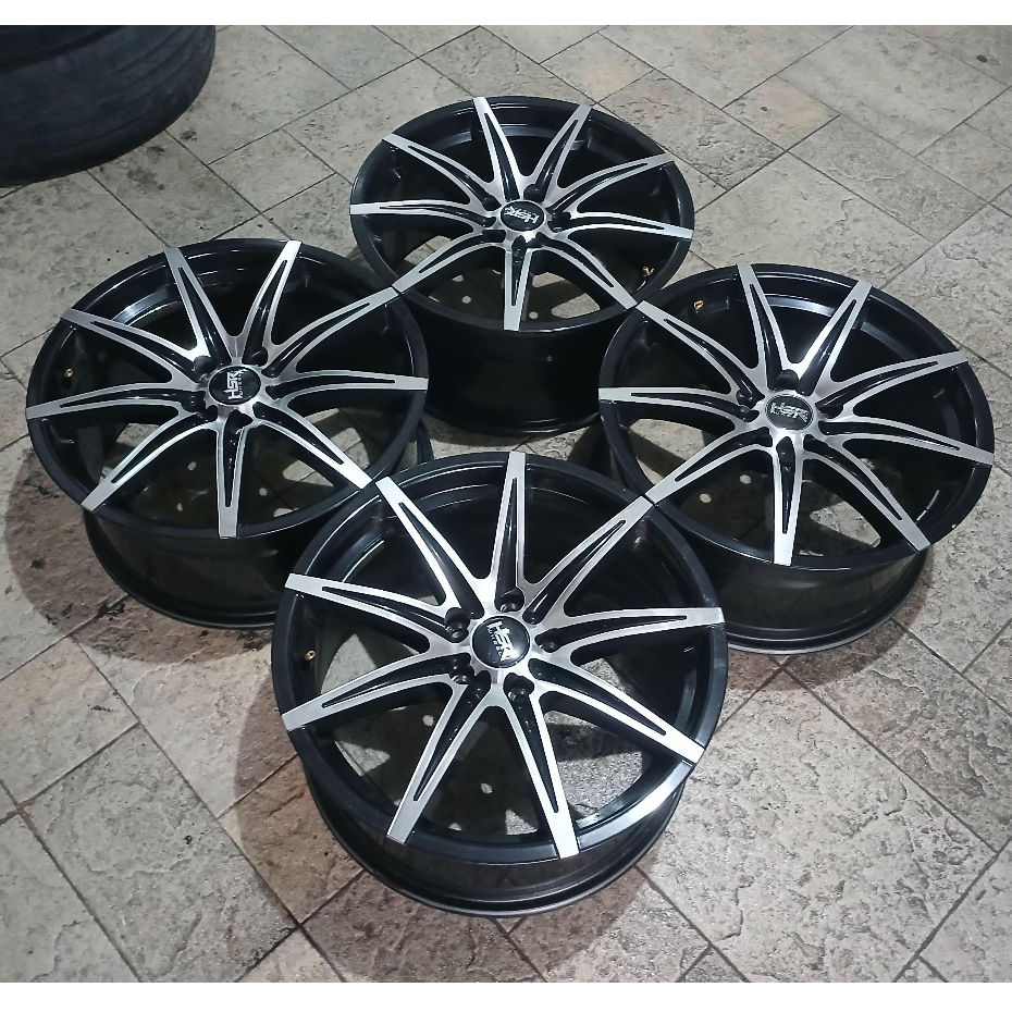 Pelek Mobil Bekas HsR KCCX Ring 18 Baut 5X114 Velg Hrv Innova Xpander Oddsey DLL