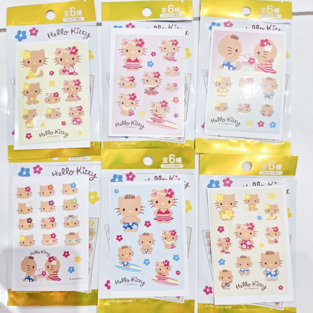 

Seria x Sanrio Hello Kitty Summer Stickers SELECTED