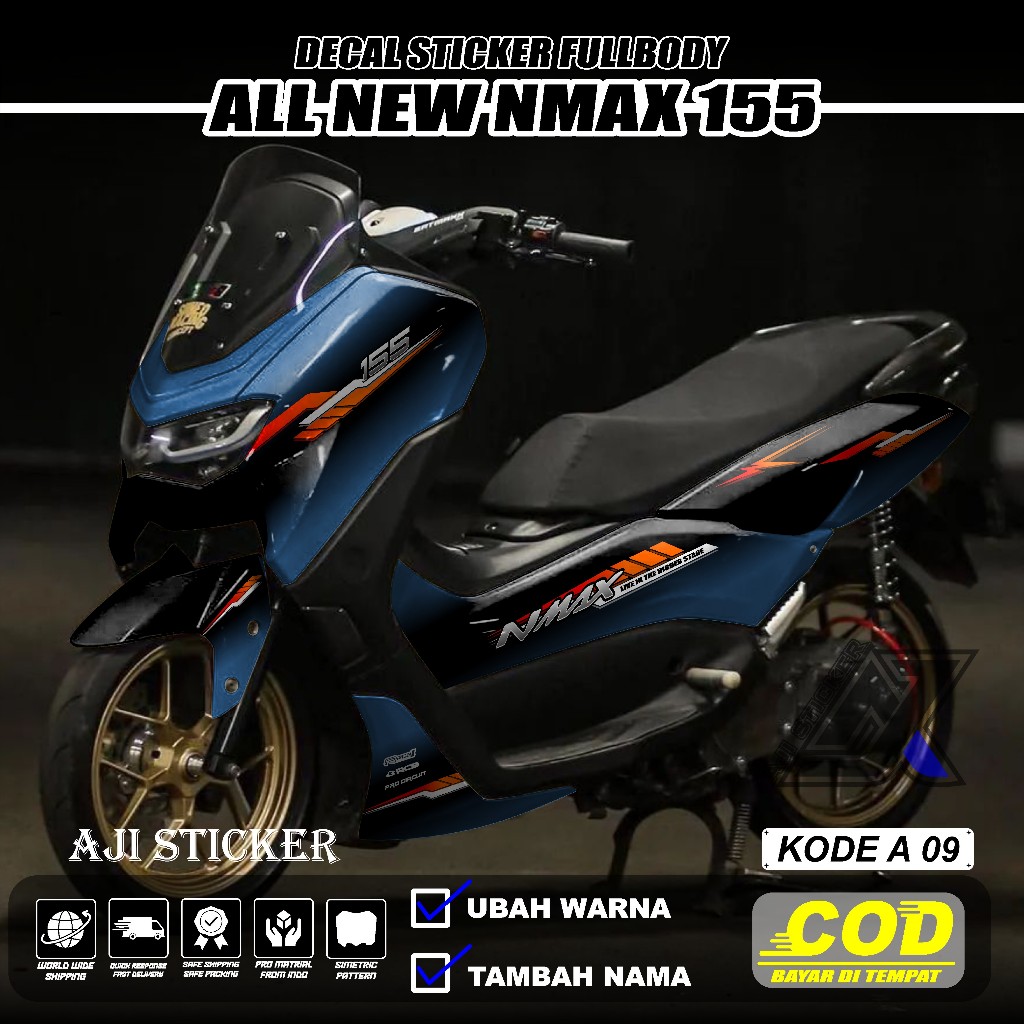 Decal NMAX NEW Full Body 2023 / Decal Nmax New Full Body / DECAL NMAX NEW 2020 2021 2022 2023 2024
