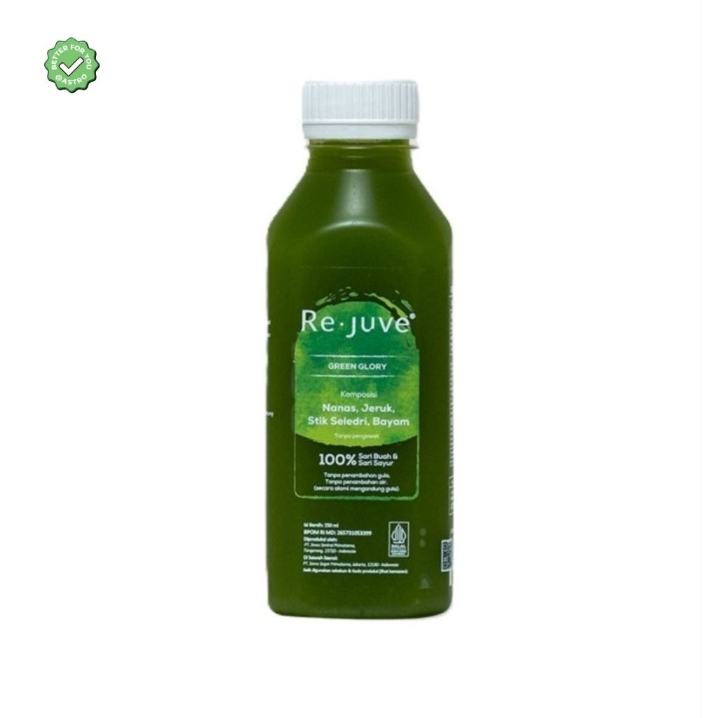 

REJUVE COLD PRESSED JUICE GREEN GLORY 250ML