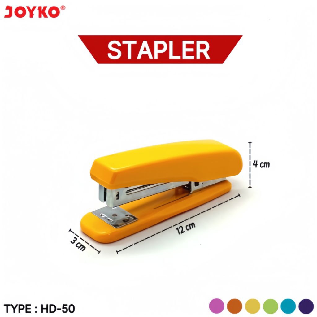 

Staples HD-50 Joyko No.3 Steples Stepler Jepretan Joyko Mesin Hekter